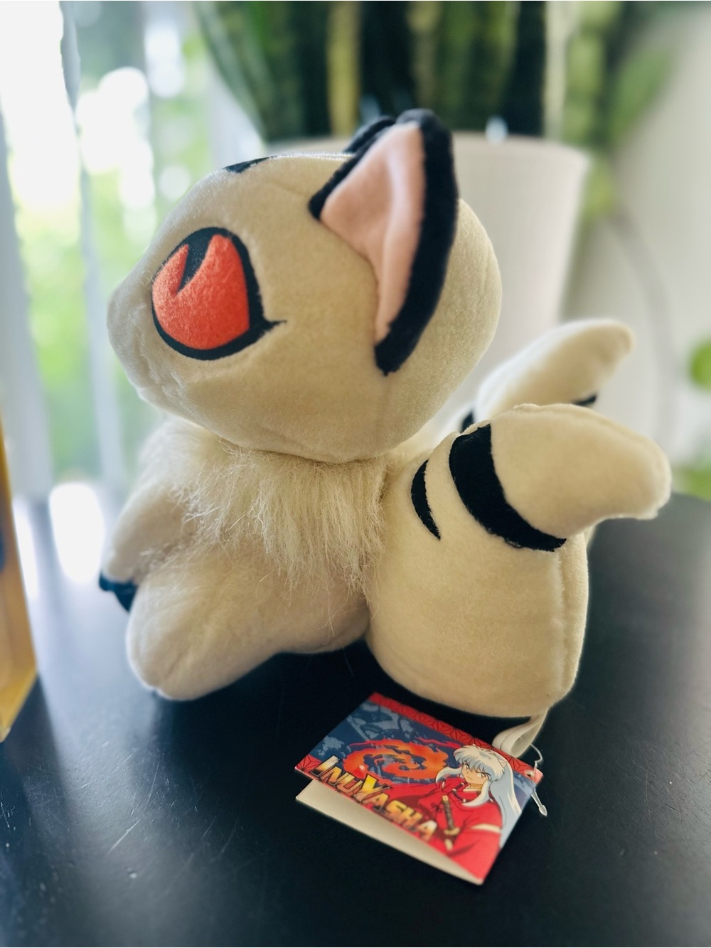 Inuyasha Kirara Kilala Cat 9" Plush Stuffed Toy Y2K Vintage Anime Two Tails 2000